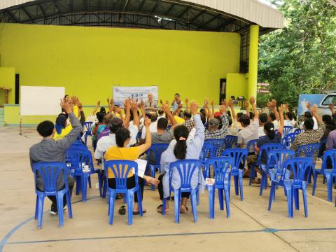 กรมทรัพยากรน้ำ จัดเวทีรับฟังความเห็นของประชาชนฯ